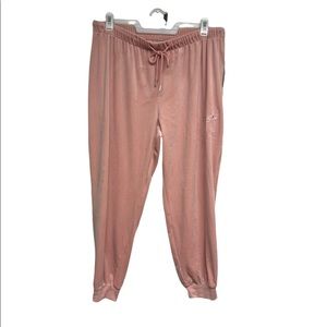 Y2k NOBO embroidered Angel Velour pink joggers sweatpants new with tags XXL